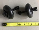 Pair Pride Go-go Scooter Anti-tip Rear Wheels Elite Traveller Plus Ultra Lx. Fixed Price $20.00.