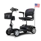 Max Sport 4 Wheels Foldable Compact Mobility Scooter With Cup & Phone Holder, Us. Fixed Price $825.99.