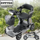 Zippygo Peak 1000W 4-WHEEL Electric Mobility Scooter 35-MILE Power Wheelchair Us. Fixed Price $799.99.