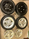 Set 4. Golden Companion GC440 Mobility Scooter Rear $ Front Tires Wheels 260X85. Fixed Price $165.00.