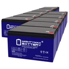 Mighty Max 12V 12AH Gel F2 Replaces Challenger Recreational #J750 - 10 Pack. Fixed Price $279.99.