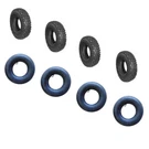 (4) 4.10 X 3.50-5 Stud Cheng Shin Cst Tires & Tubes. Fixed Price $109.99.