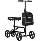 Economy Steerable Knee Walker, Dual-brake Scooter, Foldable Crutch, WB2111. Fixed Price $72.87.