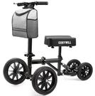 Cosywill HCT-9154 4-WHEEL Foldable Knee Walker Scooter W/ Bag 300 Lb. Fixed Price $66.53.