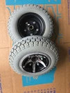 Drive Wheels For Everest Captain (ctr 1000) & Jennings Power Wheelchair. Fixed Price $199.00.