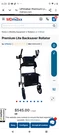 Roscoe Knee Scooter With Basket Black (ros-ksb). Fixed Price $50.00.